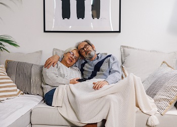 required minimum distributions - couple on sofa image